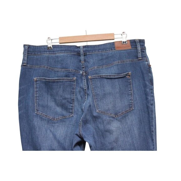 Madewell Jeans Size 36 Curvy High Rise Skinny Stretch Denim Preppy Danny Wash - Picture 8 of 14